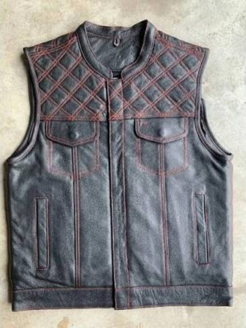 WOMEN'S UNIK LEATHER VEST